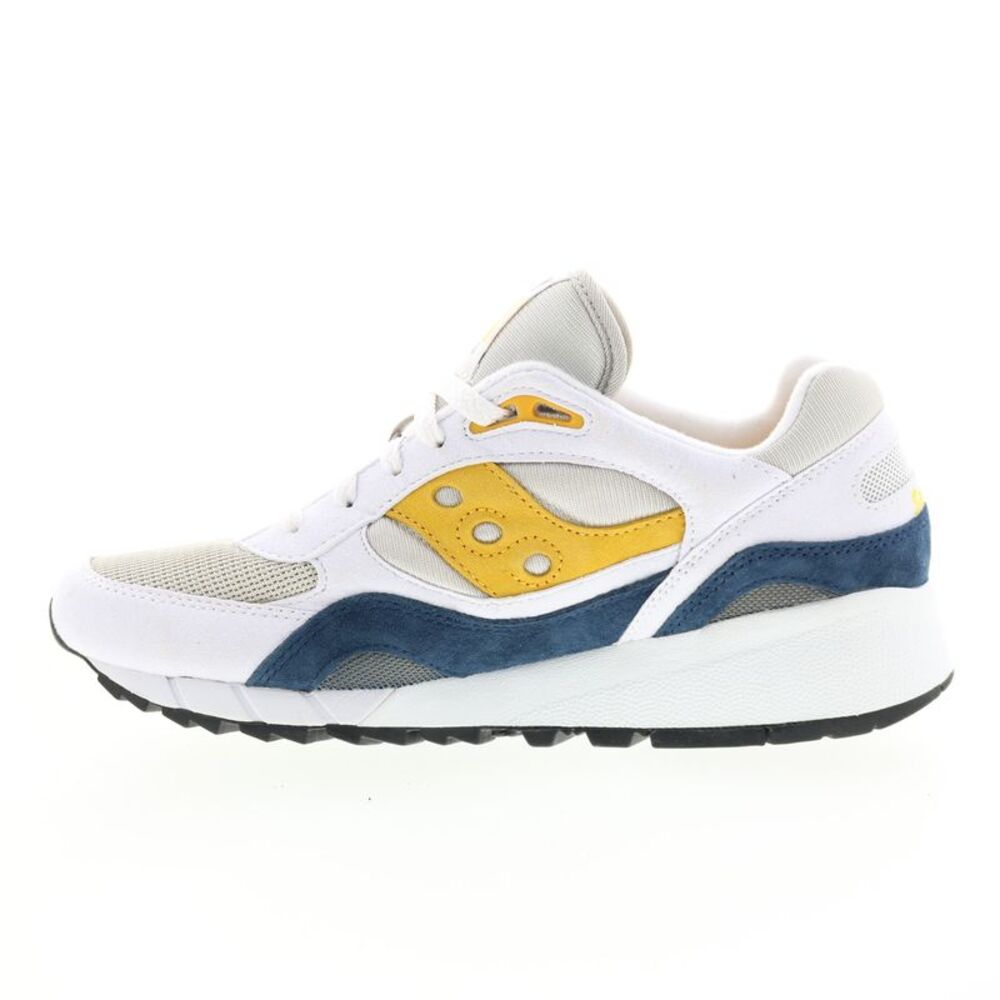 Saucony Mens Shadow 6000 White Shoes (NWT) - Picture 5 of 7